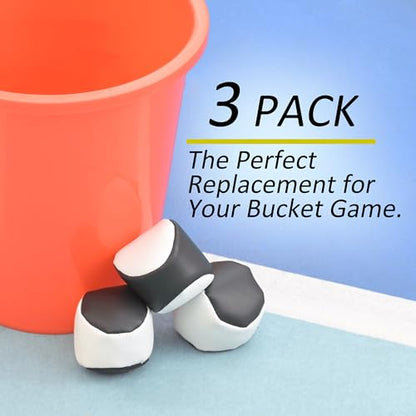 Bucket Toss Replacement Balls 3 Pack for Outdoor Yard Game - style: Toss balls