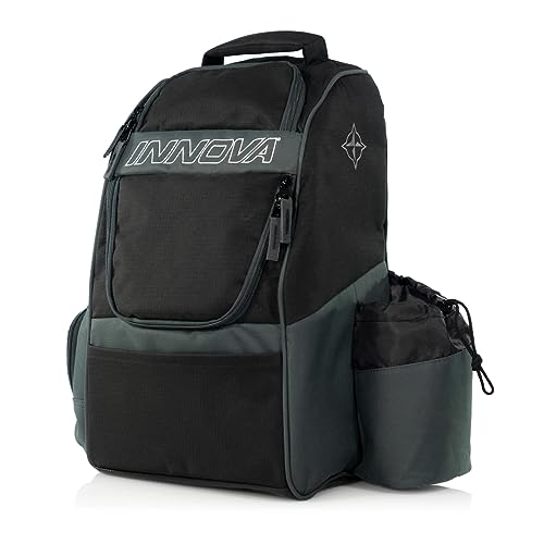 INNOVA Disc Golf 2019 Adventure Pack Backpack Disc Golf Bag - Black