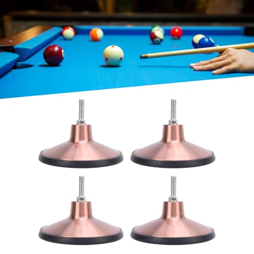 Pool Table Leg Levelers Billiard Table Leveling Feet Heavy Duty Adjustable Leg Levelers for Game Table with Premium Iron Material