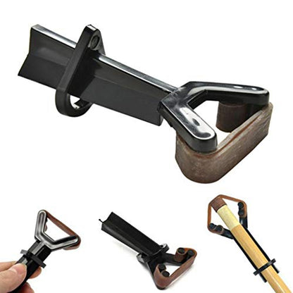 Plastic Billiard Pool Cue Tip Clamp Portable Y-Shaped on Fastener Repair Tool Billiard Snooker Accessories Easy Use Plastic