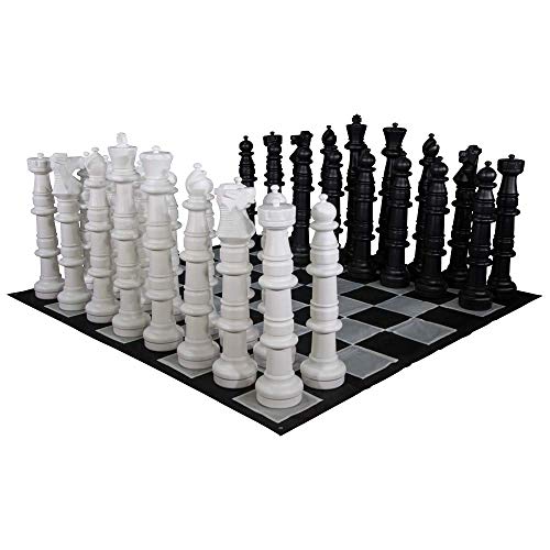 MegaChess 49 Inch Giant Plastic Chess Set - Accessories Available! (w/Nylon Board) - size: w/ Nylon Board