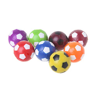 2 Pack Miniature Foosball Balls Replacements Table Soccer Balls 36mm Soccer Foosalls Regular Size Foosball Set of 2