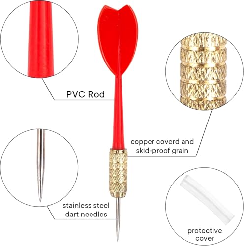 LovesTown 510PCS Dart Balloon Game Set, Carnival Games for Kids & Adults, Outdoor Party Game for Backyard, Birthdays & Family Reunions, Carnival Party Favors, Includes 500 Balloons & 10 Darts