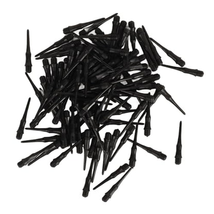 Professional Soft Tip Dart Set, 12 Piece Indoor Game Plastic Darts with 100 Replacement Tips, Safe and User Friendly for Electronic Dart Games