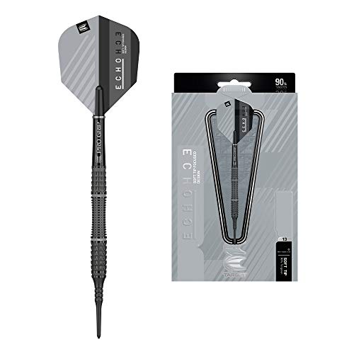 Target Darts Echo 90% Tungsten Soft Tip Darts Set | Pixel Tip Darts, Professional Darts Accessories, Electronic Soft Tip Dart Set | Barrel 11, 12, 13 & 14 (18G/19G/20G/21G) - style: 13