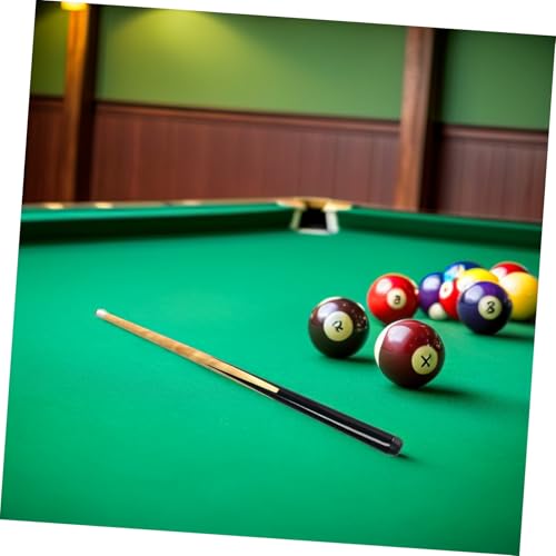Short Pool Cue Stick Lightweight Compact Billiard Rod for Beginners Hardwood Billiards Cue for Home Table Under Comfortable Grip and Superior Control