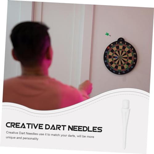 Mipcase 50Pcs Soft Tip Replacement Points for Electronic Dartboards Durable Creative Sports Accessories for Unique Play Experience