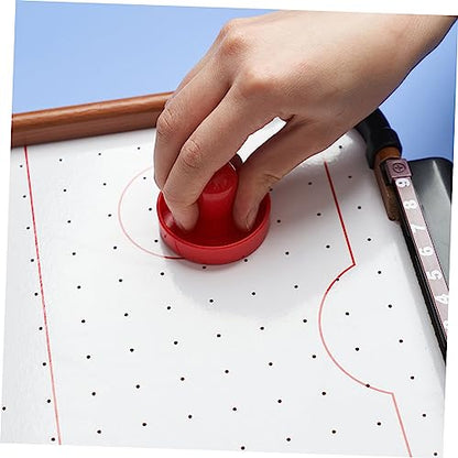 Mikikit 1Set Air Hockey Replacement Accessories Durable Pucks for Standard Game Tables Lightweight Sturdy Suitable for Family Fun