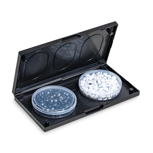 Go Game Set 11 inches - Foldable, Portable and Travel Set, (19 x 19) Strategic Magnetic Board Game (weiqi)