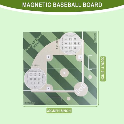 Baseball Board Game,Foldable Baseball Dice Board Game, Travel Game and Indoor Table Game,Perfect for Home Party,Family Night,Road Trip