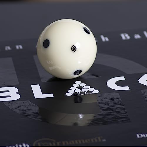 Aramith Tournament Black Billiard Pool Cue Ball 2 1/4" 6 Black Dots in a Blister