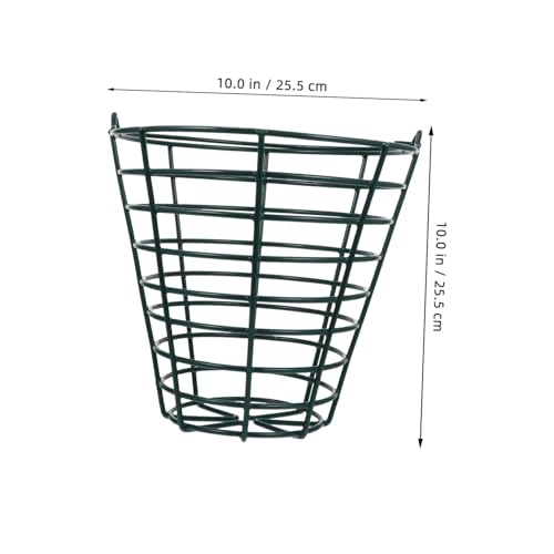 WOONEKY 1pc Stainless Steel Golf Storage Basket Capacity Golfs Carrying Container for Clean and Healthy Outdoor Use Wire Design