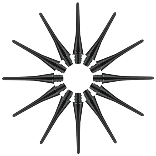 100 PCS Soft Dart Tips 2BA Thread Plastic Dart Points Replacement Accessories for Darts Dartboards