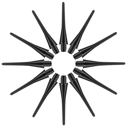 Soft Dart Tips 2BA Thread Plastic Soft Tip Soft Dart Tips Replacement Dart Accessories for Dartboard Darts - size: 100PCS