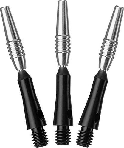Viper Spinster Aluminum Dart Shaft - color: Black, style: Short (SH)