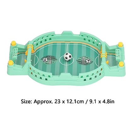Mini Foosball Table, Interactive Football Game for Kids, with Tabletop Soccer Game for Family Night