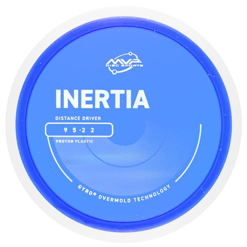 MVP Disc Sports Proton Inertia Disc Golf Distance Driver (Colors May Vary) - size: 170-175g