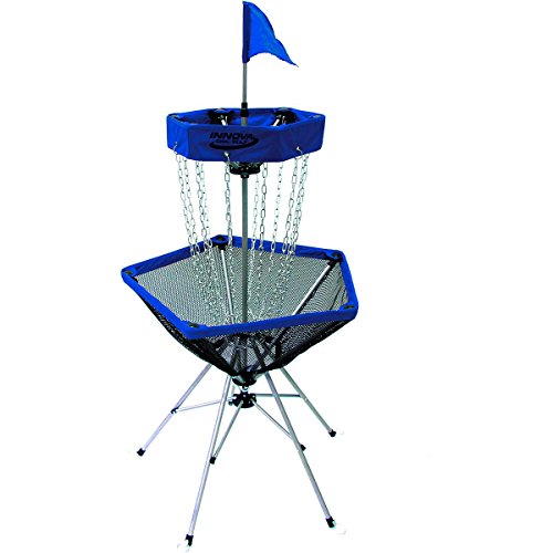 Innova DISCatcher Traveler Target – Portable, Lightweight Disc Golf Basket, Colors May Vary - color: Blue