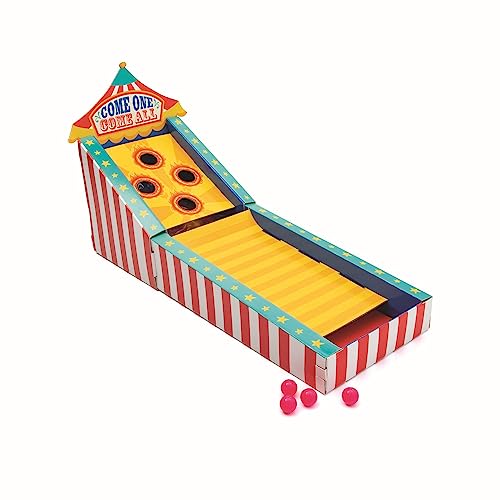 Fun Express Large Ball Rolling Target Game - Premium Indoor & Indoor Birthday Party Games for Kids 8-12 | Fun Family Games for Kids and Adults | School & Home Use