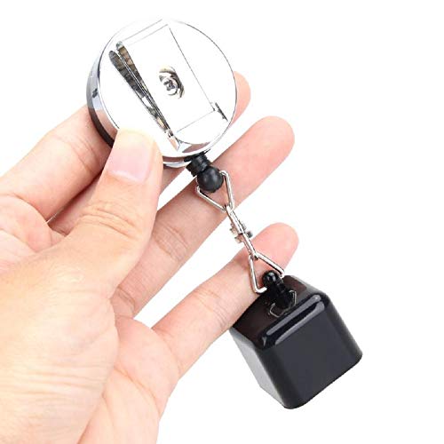 Billiards Snooker Pool Cue Chalk Holder Retractable Drawing Belt Clip Snooker Practical Tool