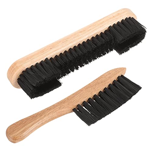 POPETPOP Billiards Pool Table Brush Kit 1 Brush Set Felt and Rail Cleaner for Dust Removal Pool Table Cleaning Tool