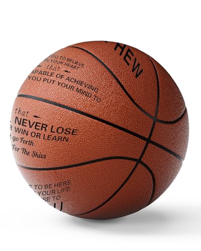 KAAYEE Engraved Basketball for Grandson, Engraved Basketball for Son from Mom Dad, Personalized 29.5" Basketballs Gifts, Custom Christmas Birthday Graduation Back to School Gift for Son from Mom Dad - color: to Nephew