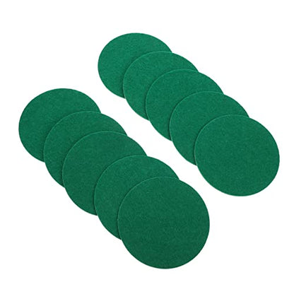 20 Pcs Hockey Flannel Air Hockey Pad Ice Pusher Mat Durable Accessories Cloth Parts