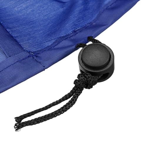 Outdoor Waterproof Table Tennis Table Cover 280x150x5cm Polyester for Ping Pong Tables Protects Against Rain Dust Sun (Blue) - color: Blue