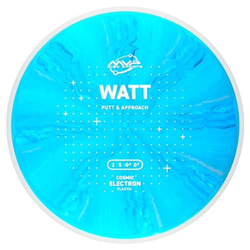 MVP Disc Sports Cosmic Electron Watt Disc Golf Putter (Colors May Vary) - size: 165-170g