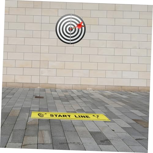 UKCOCO Dart Throwing Line Floor Markings Notice Line for Floor Marker Throwing Notice Marker Game Supplies