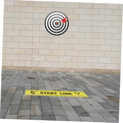 UKCOCO Dart Throwing Line Floor Markings Notice Line for Floor Marker Throwing Notice Marker Game Supplies
