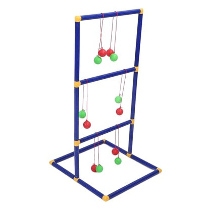Ladder Toss Game Set, Interactive Ladder Ball Tossing Game Asssembly Replacement, Outdoor for Adults and Family