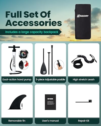 Inflatable Paddle Board,Stand Up Paddle Board Set, Extra Wide SUP Board with Removable Fin, Floating Paddle, Hand Pump, Waterproof Phone Pouch,Traveling Board - color: E black