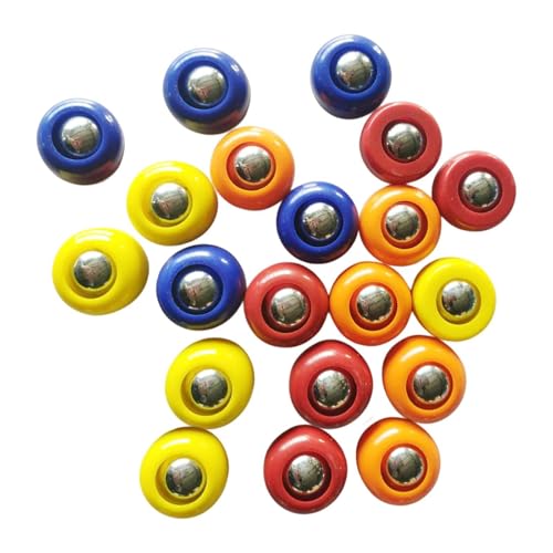 10 Pieces Shuffleboard Pucks Accessories Indoor Game Tabletop Equipment PP Material Suitable for Family Recreation Adults and Ki - size: 20Pcs 2.5x1.56cm