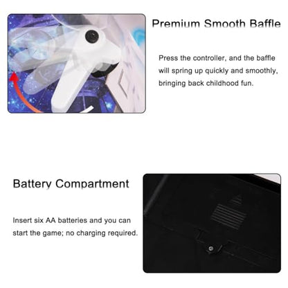 Tabletop Electronic Pinball Game, Desktop Ball Shooting Toy, Kids Mini Pinball Game Machine, Arcade Pinball Machine