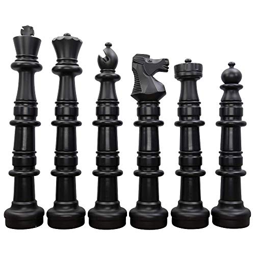 MegaChess 49 Inch Giant Plastic Chess Set - Accessories Available! (Pieces Only) - size: Pieces Only