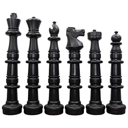 MegaChess 49 Inch Giant Plastic Chess Set - Accessories Available! (Pieces Only) - size: Pieces Only