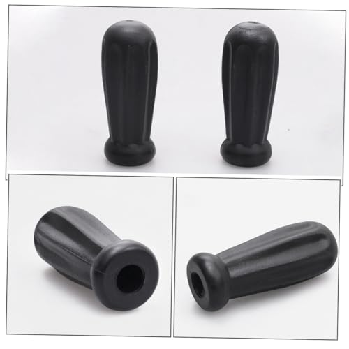 Outanaya Foosball Table Handles Set of 2 Octagonal Plastic Grips TPR Materials Convenient Replacement Parts for Tabletop Football Games