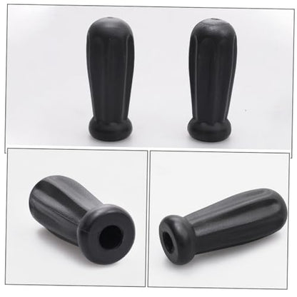 Outanaya Foosball Table Handles Set of 2 Octagonal Plastic Grips TPR Materials Convenient Replacement Parts for Tabletop Football Games