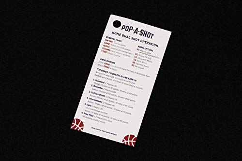 Pop-A-Shot - Home Dual Shot Arcade Basketball Game with NBA Graphics l Sensor Scoring l 16 Game Modes l 7 Balls l Foldable Storage l for All NBA Fans - style: Minnesota Timberwolves