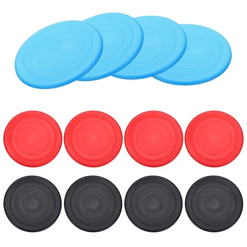 Soft Flying Disc, Sports Flying Discs Outdoor Flying Disc Training Playing-Fitting for(Beach/Backyard/Lawn/Park) - color: Blue/Red/Black