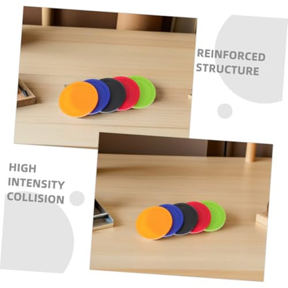 Balacoo 10pcs Air Hockey Pucks Durable Table Accessories for Enhanced Gameplay Compatible with Various Models for Family Fun and Game Rooms