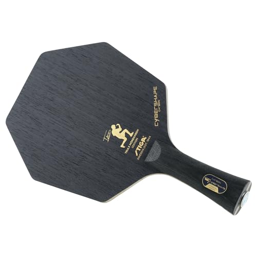 STIGA Cybershape Carbon CWT Truls Edition Table Tennis Blade with Custom Weight Technology I Superior Control & Enhanced Grip for Offensive Play - style: Cybershape Carbon CWT Truls Edition - Pen/Penhold