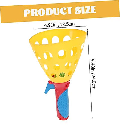 Outanaya 2Sets Toss and Catch Ball Game Set Outdoor Garden Activity Supplies for Fun Backyard Games for Ages Great for Hand Eye Coordination and Active Play