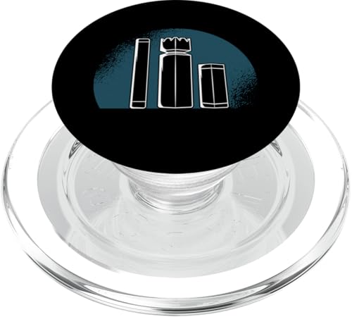 Kubb Pieces Lawn Game Player Swedish Chess Gamer Athlete PopSockets PopGrip for MagSafe - style: Magnetic PopGrip