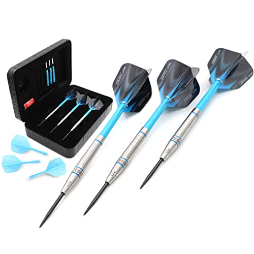 CUESOUL Professional Tungsten Steel Tip Dart Set 85% Tungsten 22g/24g/26g-Glory Series - color: Luxury Case-N1, size: 22g
