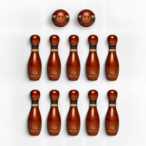 Elakai Outdoor Games for Adults and Family Premium Carry Bag Included Lawn Bowling