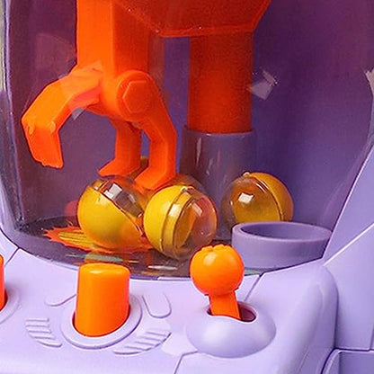 Claw Machine Table Game Mini Arcade Game Fun Challenge Claw Machine Prize Dispenser Vending Toy Parent Child Interactive Toy