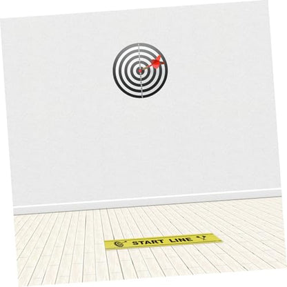 Game Accessories Dart Floor Markings Throw Line Sticker Material Ground Line Notice