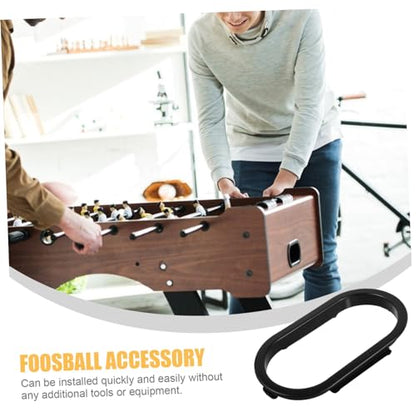 KOMBIUDA Table Soccer Goal Frame Attachment Plastic Replacement for Foosball Tables Easy Installation Compatible Aesthetic for Your Game Room